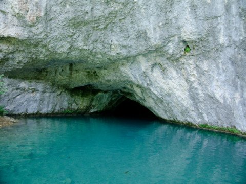 Plivitce Seen, Höhle